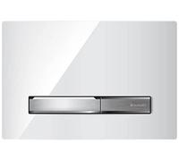 Sigma 50 Flush plate, alpine white chrome buttons (115.788.11.2)