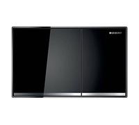 Ge Sigma60 Betpl for 2-Mengen-Spülung Black Mirrored/High Gloss Chromed