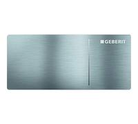 Geberit Sigma 70 242813FW1 Actuator Plate Replacement Part Brushed Stainless Steel for 2 Flushes