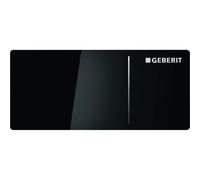 Geberit Sigma 70 242813SJ1 Actuator Plate | Replacement part, black glass, for 2 flushes