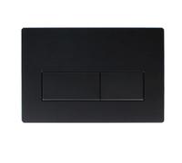Geberit Sigma Replacement Flush Plate, Dual Flush Button for Sigma 01/20/30/50 UP300 UP320 Cisterns (Black)
