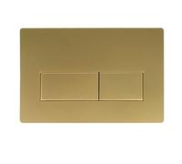Geberit Sigma Replacement Flush Plate, Dual Flush Button for Sigma 01/20/30/50 UP300 UP320 Cisterns (Golden)
