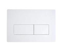 Geberit Sigma Replacement Flush Plate, Dual Flush Button for Sigma 01/20/30/50 UP300 UP320 Cisterns (White)