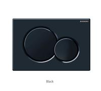 Geberit Sigma01 Dual Flush Plate Black