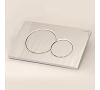 Geberit Sigma01 Dual Flush Plate Chrome for Sigma UP320 Cistern - 115.770.21.5