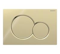 Geberit Sigma01 Dual Flush Plate Fine Brass 115.770.DT.5