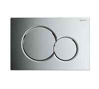 Geberit Sigma01 Dual Flush Plate Gloss Chrome Sigma 01 - For Up320 Cisterns