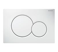 Geberit Sigma01 Flush Plate For Dual Flush White Alpine