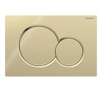 Geberit Sigma01 WC Dual Flush Plate Fine Brass - 115.770.DT.5