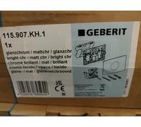 Geberit Sigma10 mains powered touchless flush plate Chrome 115.907.KH.1