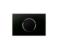 Geberit Sigma10 Rectangular Toilet Push Button Single Flush Plate 246mm Black