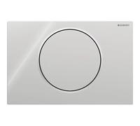 Geberit Sigma10 stop-and-go Flush Plate - Matt Chrome & Gloss Chrome 115.758