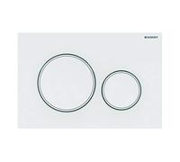Geberit Sigma20 Dual Flush Plate White & Matt White 115.882.11.1