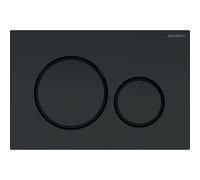 Geberit Sigma20 Black Dual Flush Plate