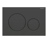 Geberit Sigma20 115.882.16.1 Flush Plate 2 Quantity Matt Black 115882161