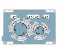Geberit Sigma21 Customisable Dual Flush Plate - Customised/Chrome - 115.884.00.1