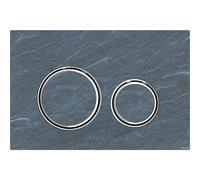 Geberit Sigma21 Front Actuation Rectangular Dual Flush Plate 246mm Mustang Slate