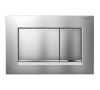 Geberit Sigma30 double flush plate, matt chrome (115.883.JQ.1)