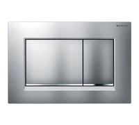 Geberit Sigma30 Dual Flush Plate Matt Chrome & Chrome 115.883.JQ.1