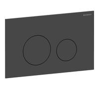 WC Flush Plate Geberit Sigma40 Dual flush Black Mat 115628141