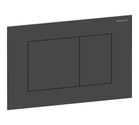 WC Flush Plate Geberit Sigma40 Dual flush Black Mat 115629141