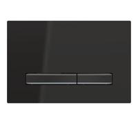 Geberit Sigma50 Bathroom Front Actuation Dual Flush Plate Control 164mm Black