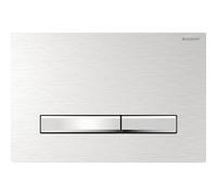 Geberit Sigma 50 Push Plate Brushed Chrome for UP720, UP320, UP300 and UP700
