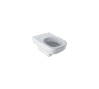 Geberit Smyle 350mm Wall Hung Toilet With Square Standard Toilet Seat