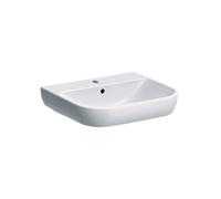 Geberit Smyle 700mm Basin With Full Pedestal - 1 Tap Hole