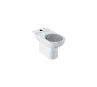 Geberit Smyle Rimless Close Coupled Toilet With Cistern And Square Standard Toilet Seat