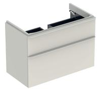Geberit Vanity Unit Smyle Square 2 Drawers 884x617x470mm Sand Grey