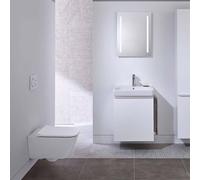 Geberit Smyle Square Wall Hung Pan With Quick Release Slim Seat - 500.683.00.2