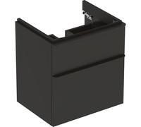 Geberit Smyle Wall Hung 2 Drawer Washbasin Unit 600mm Lave Matt (UNIT ONLY)