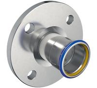 Geberit Stainless steel flange PN 10/16 with compression sleeve d54 Mapress (34208)