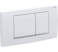 Geberit Twinline30 Actuator Plate, for 2-Flush, 115.899.; Color: matt Chrome Lacquered/Easy-to-Clean-be