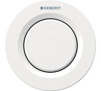 Geberit Flush Plate Type 01 Remote control pneumatic Alpin White 116040111