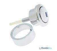 Geberit Impuls 280 Twico 2 Dual Flush Chrome Push Button 241.800.KD.1, Multi-Colour