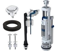 Geberit Type 290 Dual Flush Valve, 380Ag Fill Valve Set With Doughnut Foam, Fixing Screws, Retrofit For Type 280,250 Adjustable