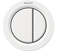 Geberit Flush Plate Type 01 Remote control pneumatic Alpine White 116050111