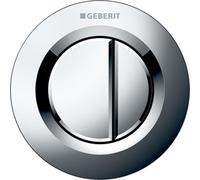 Geberit Flush Plate Type 01 Remote control pneumatic Chrome/Glossy 116042211