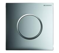 Geberit Hytouch Round Pneumatic Actuation Urinal Flush Control Chrome Plated