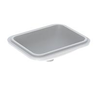 Geberit Undermount Basin VariForm Without Tap Hole 530x178x440mm White