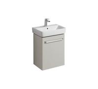 Geberit Vanity Unit Renova Compact 1 Door 500x604x367mm Light Grey