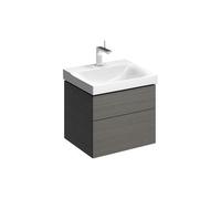Geberit Vanity Unit Xeno2 2 Drawers 580x530x462mm Scultura Grey