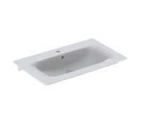 Geberit Renova 1 Tap Hole Slimrim Vanity Wash Basin 800mm White (BASIN ONLY)