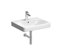 Geberit Vanity Washbasin Smyle Square 600x165x480mm 1 hole White 500229011