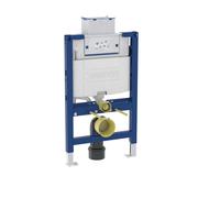 Geberit Wall Hung Toilet Frame Duofix Frame 82 cm with Omega Wall Hung Toilet Frame 111003002