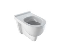 Geberit Wall Hung Toilet Renova Comfort Pan With Rim Hollow Bottom 340x420x535mm White