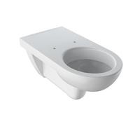 Geberit Wall Hung Toilet Renova Comfort Pan With Rim Hollow Bottom 355x340x700mm White
