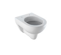Geberit Wall Hung Toilet Renova Compact Pan With Rim Hollow Bottom 350x340x480mm White